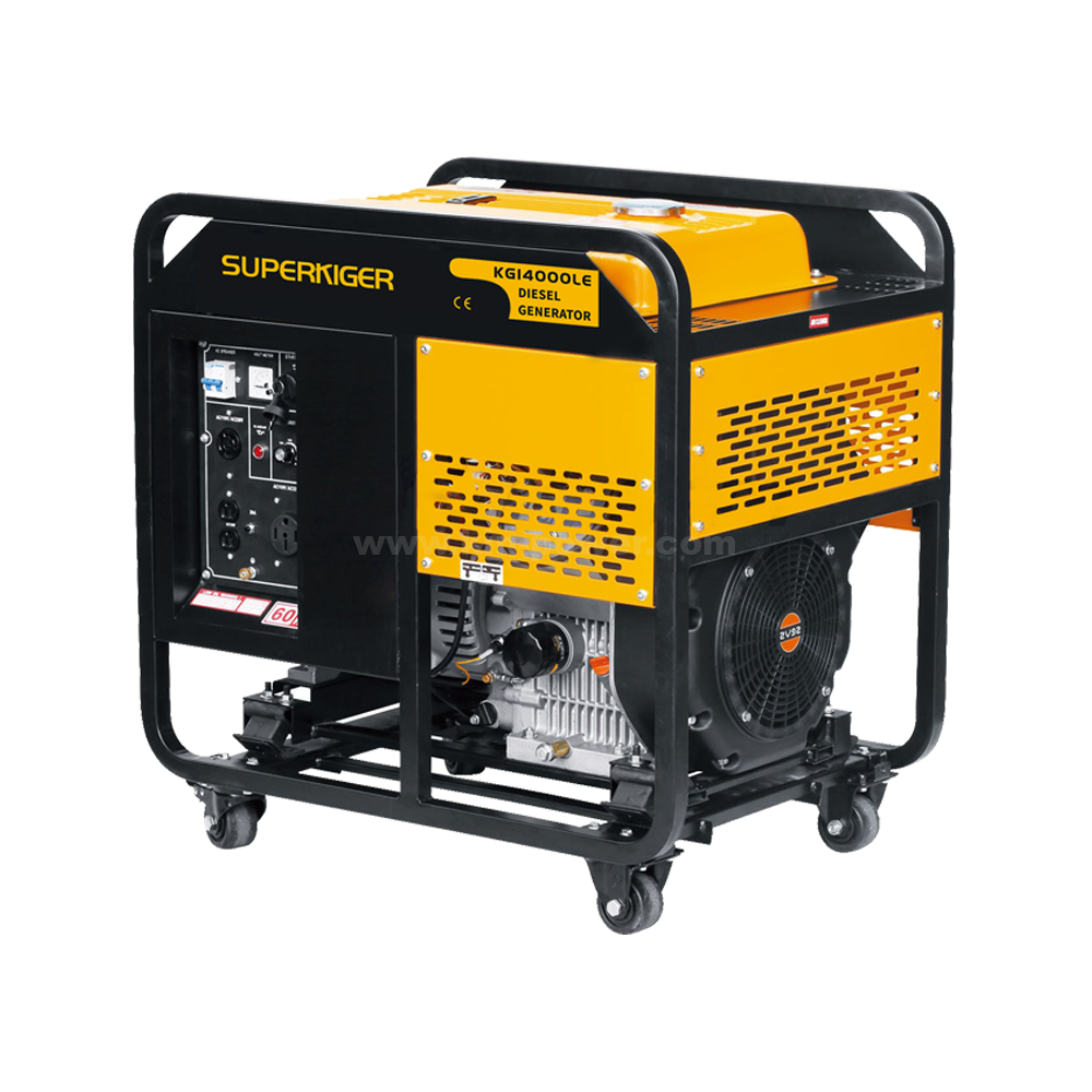 KG15000LE 12kw portable diesel generator