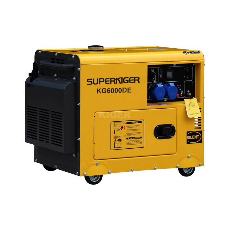 KG6000DE 6kw silent diesel generator set