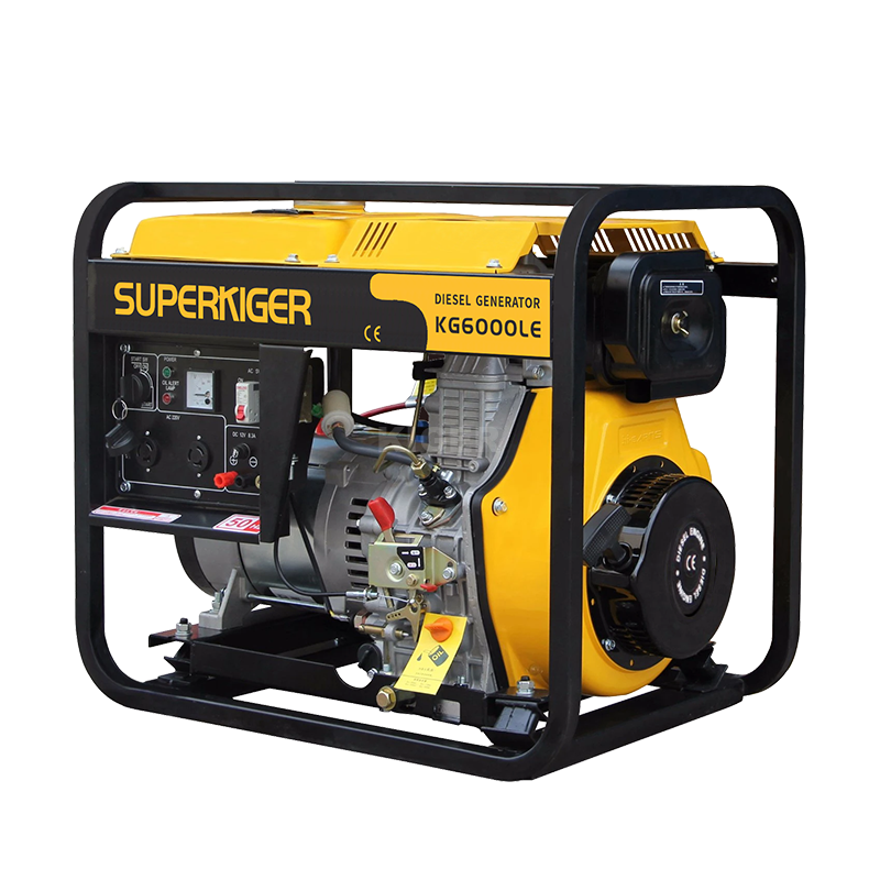 KG6000LE 6kw portable diesel generator